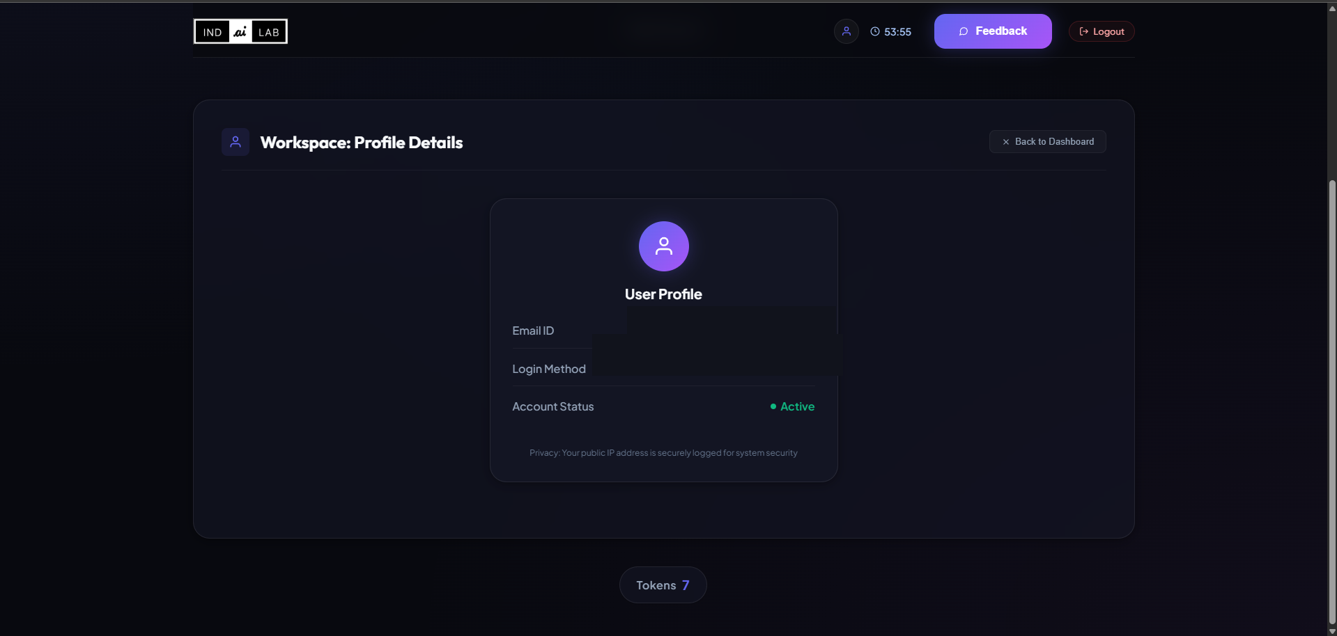 Profile Details